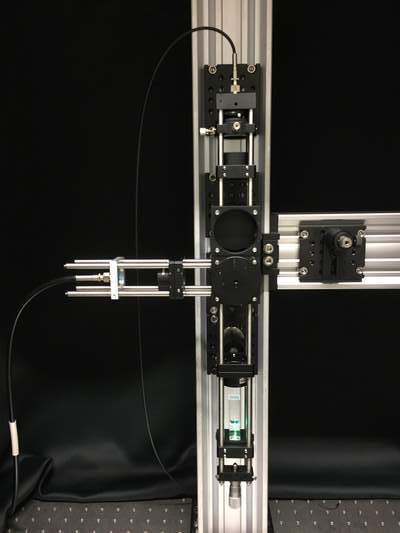 Photograph of the current confocal microscope.